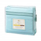 Clara Clark 1800 (4) PC Queen Sheet Set, Aqua