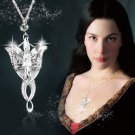 BNWT ~ Arwen Evenstar (LOTR) Necklace / Pendant Silver Plated