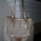 Coach Penelope Signature Linen Opt Tote