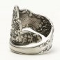 Sterling Silver Spoon Ring,  Sizes: 5, 6, 7, 8, 9, 10, 11