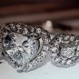 Heart Shaped Engagement Ring Sz9