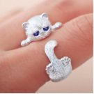 Blue Eyed Cat Ring