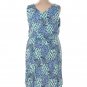 Blue & White Animal Print Dress, Save on Shipping by Bundling