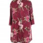 Rose Floral Print Dress, Size 4X Plus