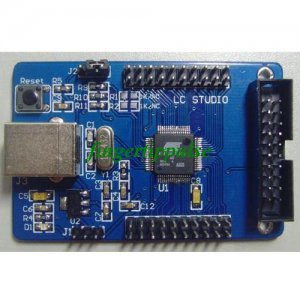 AT91SAM7S256 ARM minimum core board system study board developme