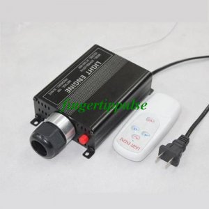 LED Optical Fiber Engine AC100-265V 16W RGB & Remote Controller