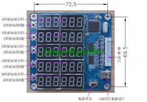 5 Axis TB6560 Stepper Motor Driver Display Board Panel