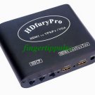 2 HDMI HDCP in to VGA YPbPr out Video Audio Converter