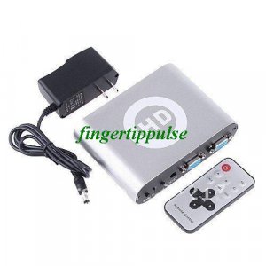 1080P YPbPr Component Video to VGA Remoter AV Converter