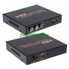 HDMI to Composite AV CVBS R/L Audio HD Video Converter Adapter