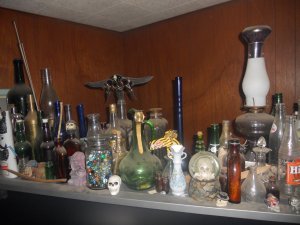 bottles from local digs