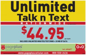 Unlimited Talk n Text Plan