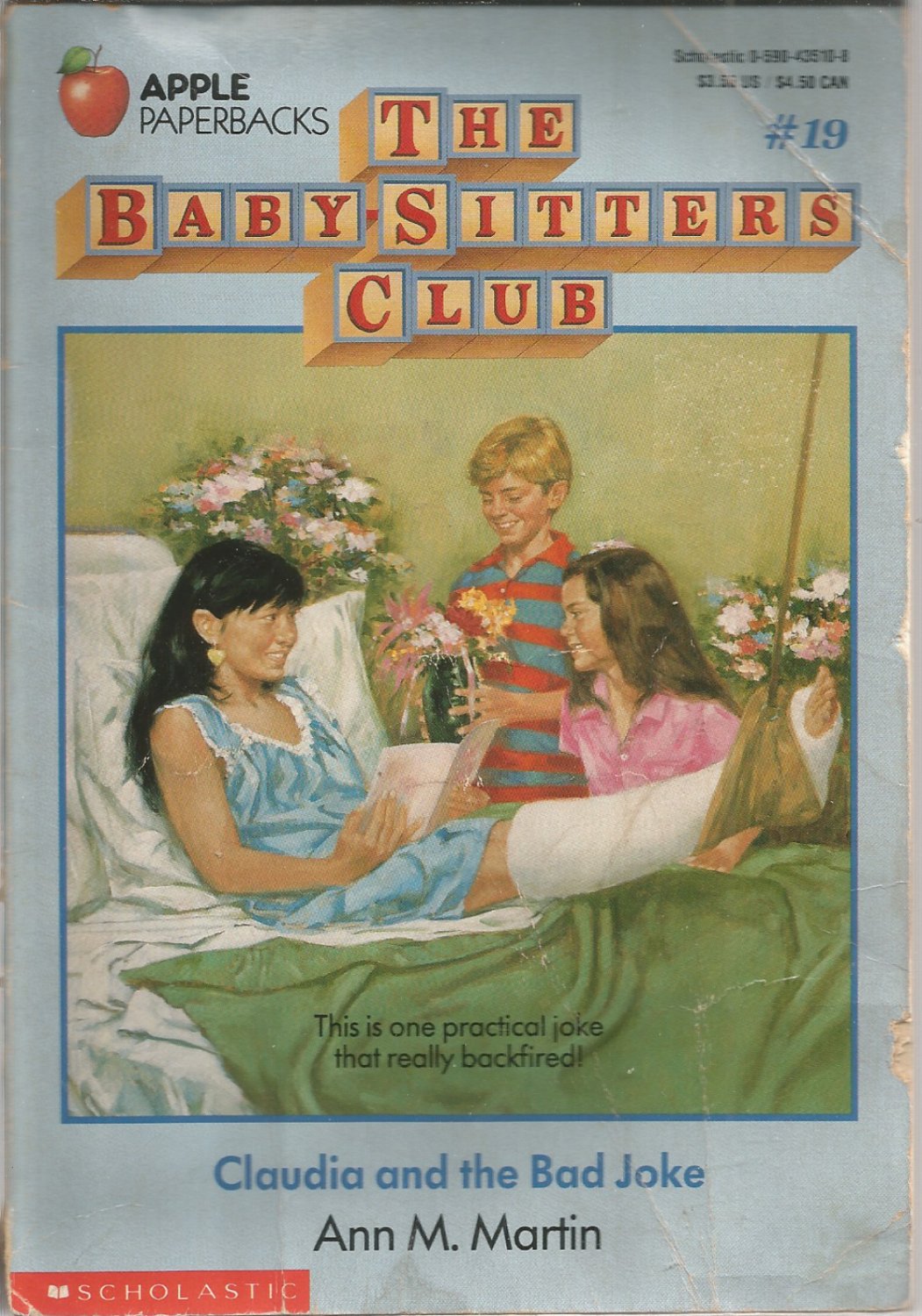 Claudia and The Bad Joke by Ann M. Martin- The Baby- Sitters club #19- pb