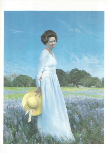 Lady Bird Johnson  postcard (#30)