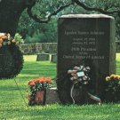 The grave of Lyndon Baines Johnson postcard (#31)