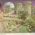 The Queen and Windsor Castle postcard (#32)