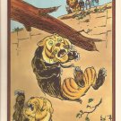 The two Kalidahs fell into the gulf postcard (#35)