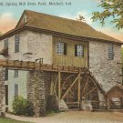 Hamer's Mill, Spring Mill State Park, Mitchell, Ind.  postcard (#137)