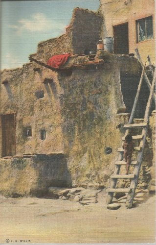 Taking the elevator in Hopiland  postcard (#144)