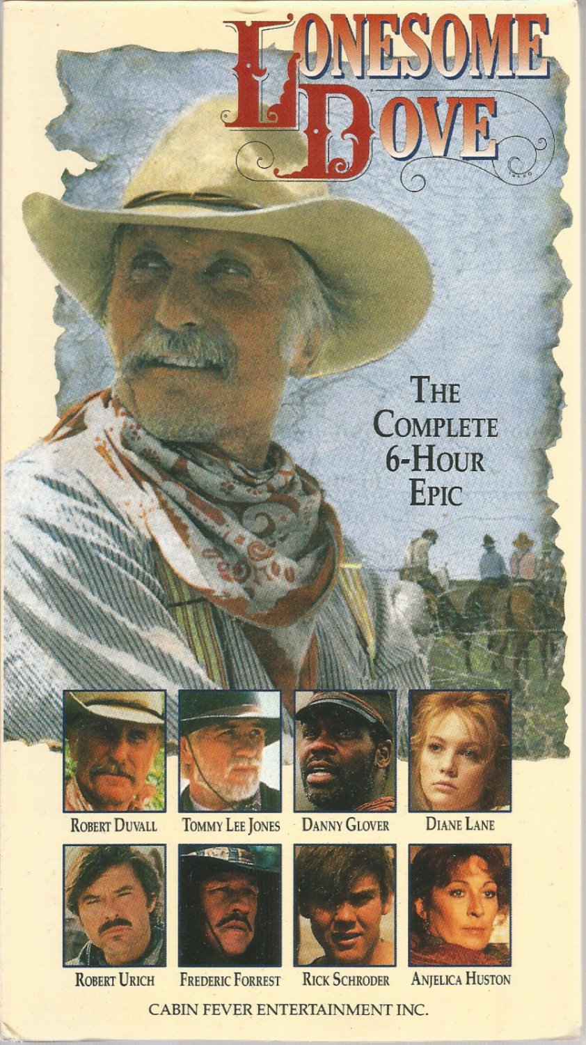 Lonesome Dove- VHS video