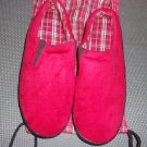 Comfort Slipper with Bag- Red- XL (11-12)
