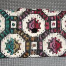 Fashionette  Hand Woven Clutch Fold Wallet- USA- Vintage