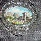England  Glass ashtray with felt bottom.