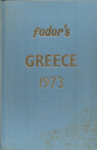Fodor's Greece 1973