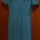 Leslie Fay Dress- Blue- Size 14
