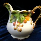 Antique Flambeau Limoges Creamer Artist Signed