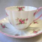 Shelley Bridal Rose Cup & Saucer Set 13545 Beautiful
