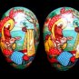 Vintage Paper Mache Easter Egg W. German Mama Duck