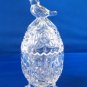 Hofbauer Crystal Byrdes Bird Footed Egg Trinket Box