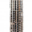 Pine Curved Corner Wine Rack