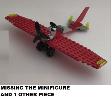 LEGO Jack Stone Set 4615 Red Recon Flyer
