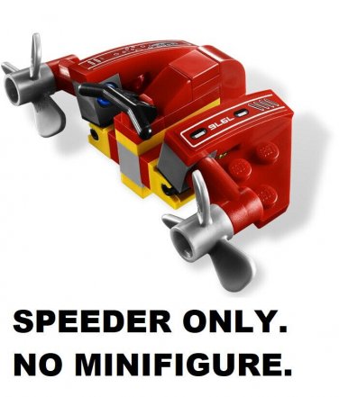 LEGO Atlantis Set 7976 Ocean Speeder + Instructions SPEEDER ONLY NEAR MINT