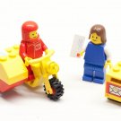 LEGO Town Set 6622 Mailman on Motorcycle + Instructions Mail Postman NEAR MINT LEGO Town Set 6622 Mailman on Motorcycle + Instructions Mail Postman NEAR MINT