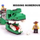 LEGO 1354 Studios Dino Head Attack Indiana Jones No Box No Instructions NEW