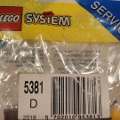 LEGO 5381 Adventurer's Accessories Service Pack NEW SEALED