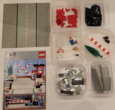 LEGO Train 7835 Manual Road Crossing + Instructions 100% complete NEAR MINT
