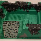 LEGO Baseplate Raised 32 x 48 x 6 Center Pit with Stones Patte 6090 6261px1