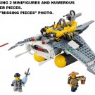 LEGO 70609 Manta Ray Bomber with 2 minifigures NEAR MINT