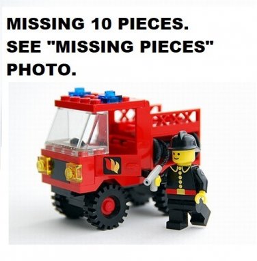 LEGO 6650 Fire and Rescue Van Brigade BB CC DD