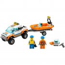 LEGO 60012 Coast Guard 4x4 & Diving Boat 100% Complete NEAR MINT