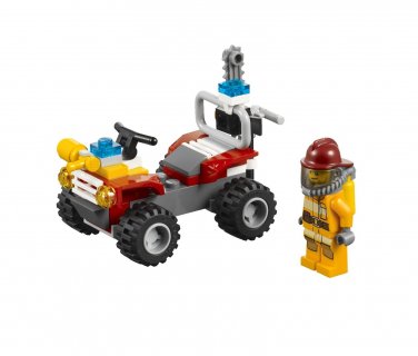 LEGO Set 4427 Fire ATV All Terrain Vehicle 100% Complete NEAR MINT