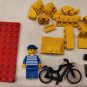 LEGO 6613 Telephone Booth Bicycle Phone Town 100% Complete NEAR MINT