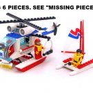 LEGO 6342 Beach Rescue Chopper Coast Guard NEAR MINT