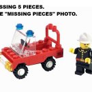 LEGO Town 6505 Fire Chief's Car NEAR MINT CC