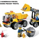 LEGO 4201 Loader and Dump Truck City Town Construction Tipper NEAR MINT LEGO 4201 Loader and Dump Truck City Town Construction Tipper NEAR MINT
