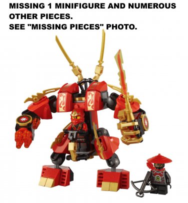 LEGO Ninjago Set 70500 Kai's Fire Mech The Final Battle NEAR MINT
